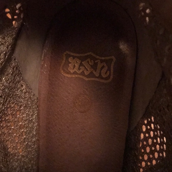 USA High Heel Wedged Sneakers Limited Ed Sz 7 - Picture 5 of 6